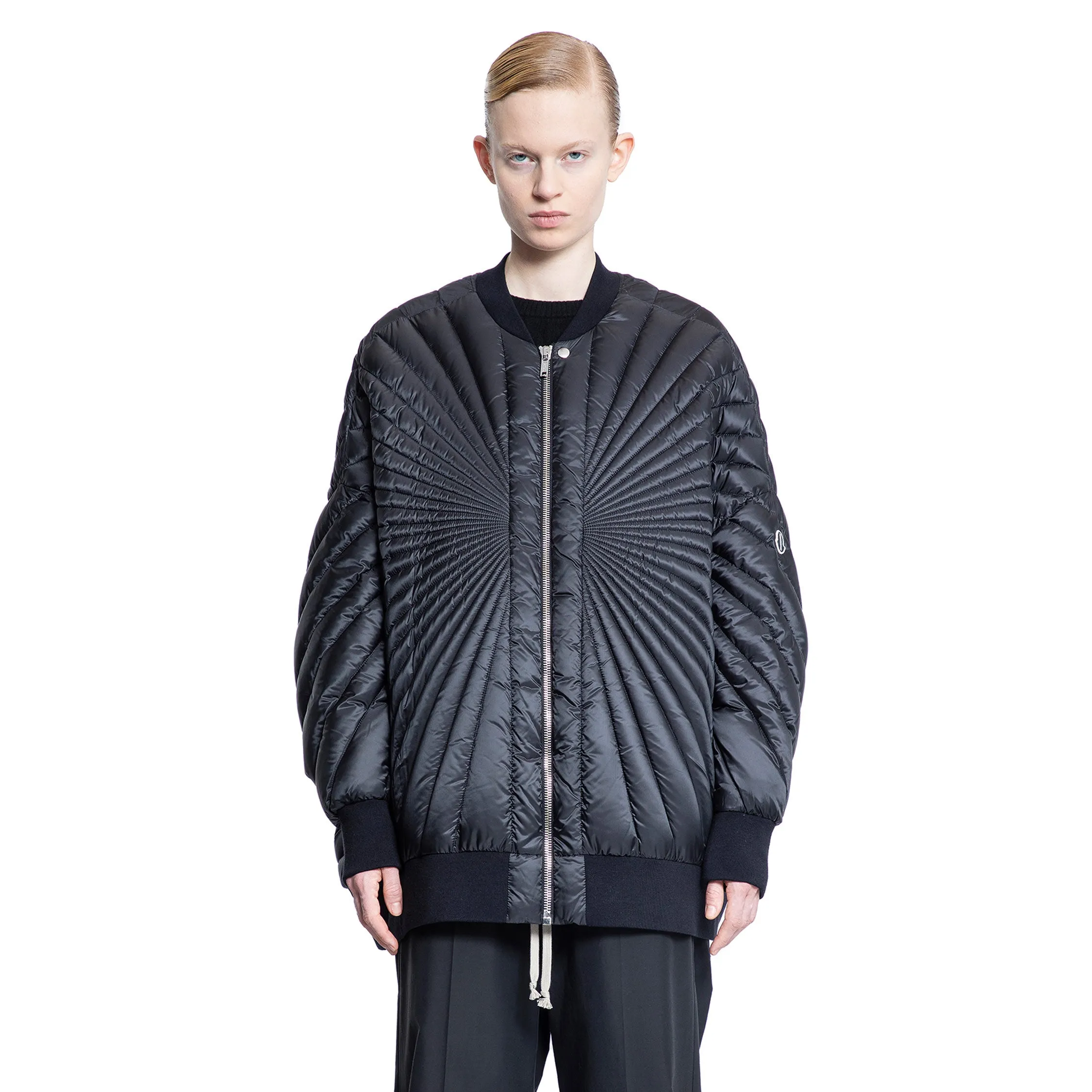 RICK OWENS WOMAN BLACK JACKETS