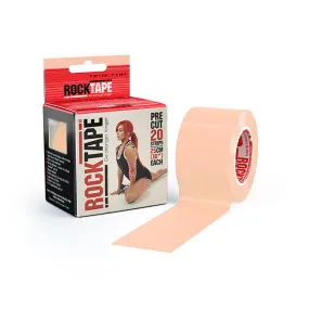 RockTape Pre-cut 2-inch Kinesiology Muscle KT Tape