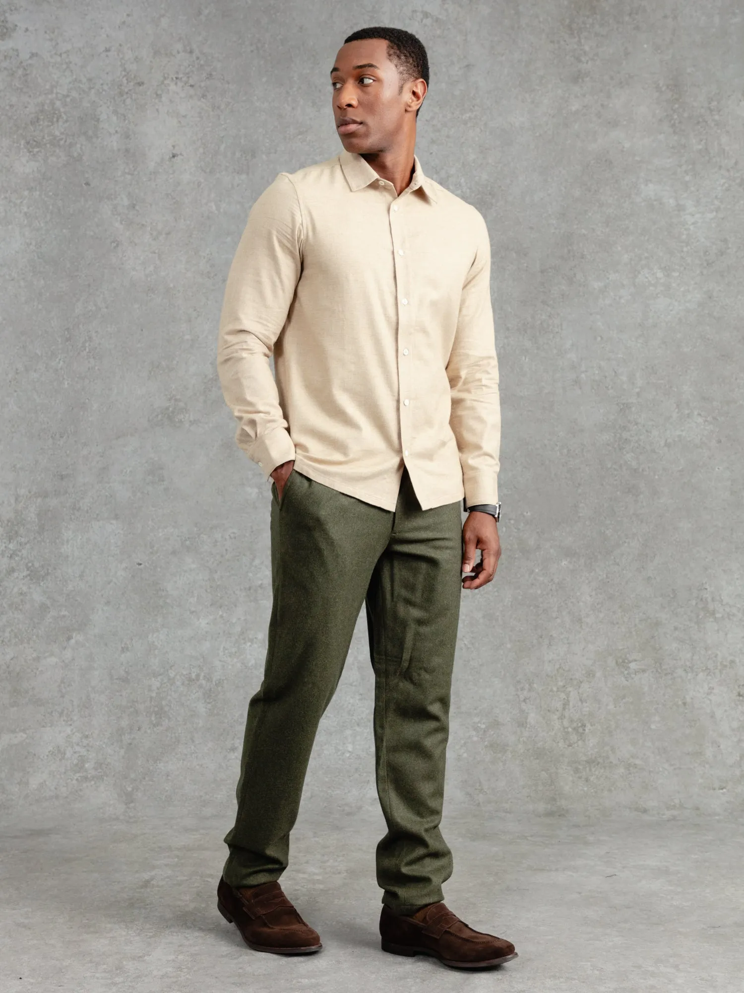 The Victor Melton Shirt - Sand