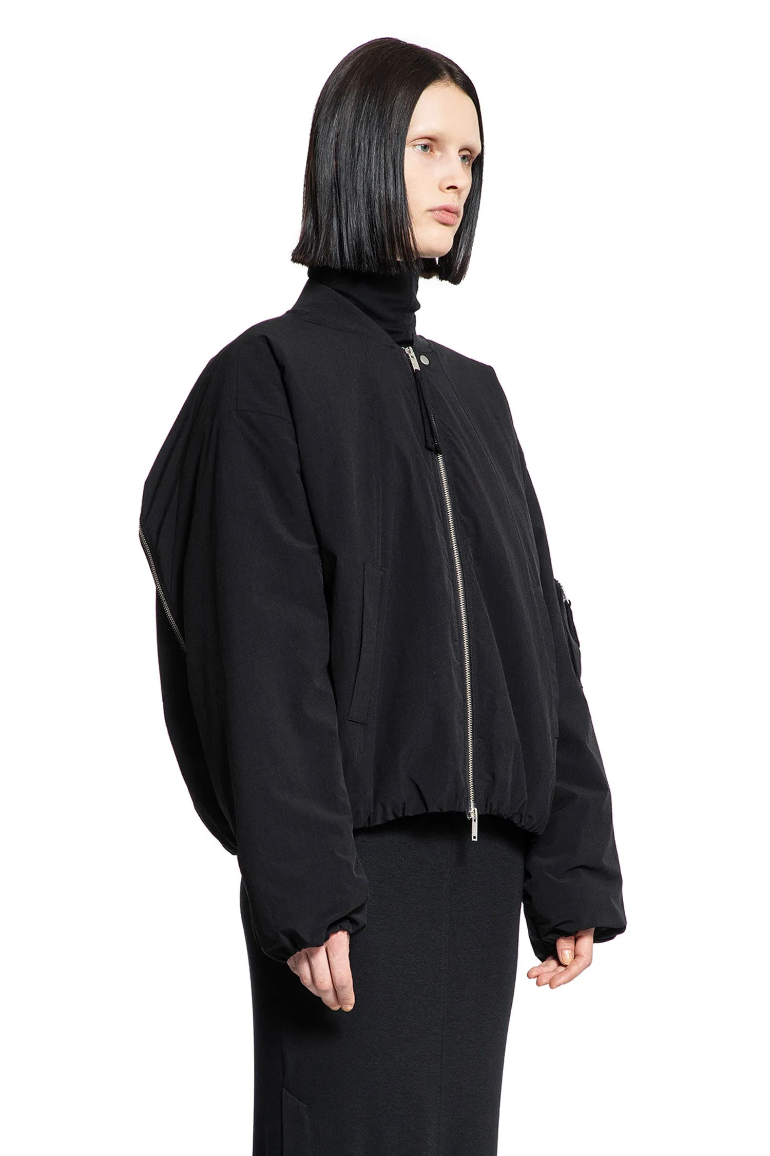 THOM KROM WOMAN BLACK JACKETS