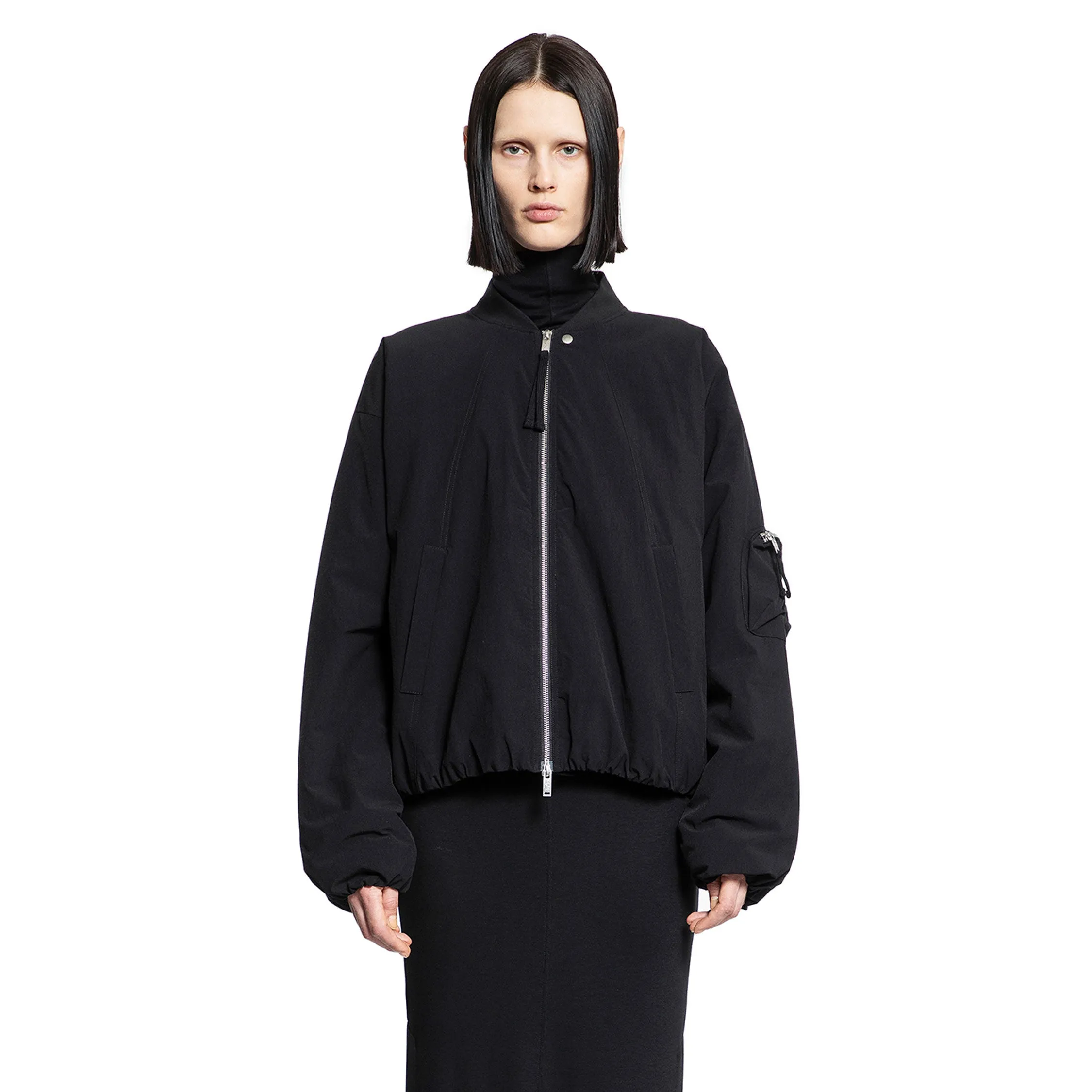 THOM KROM WOMAN BLACK JACKETS