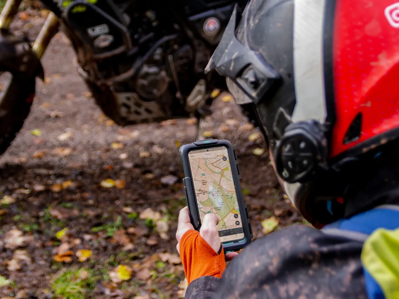 Tough Waterproof Motorcycle Mount Case for Samsung Galaxy S20 Plus