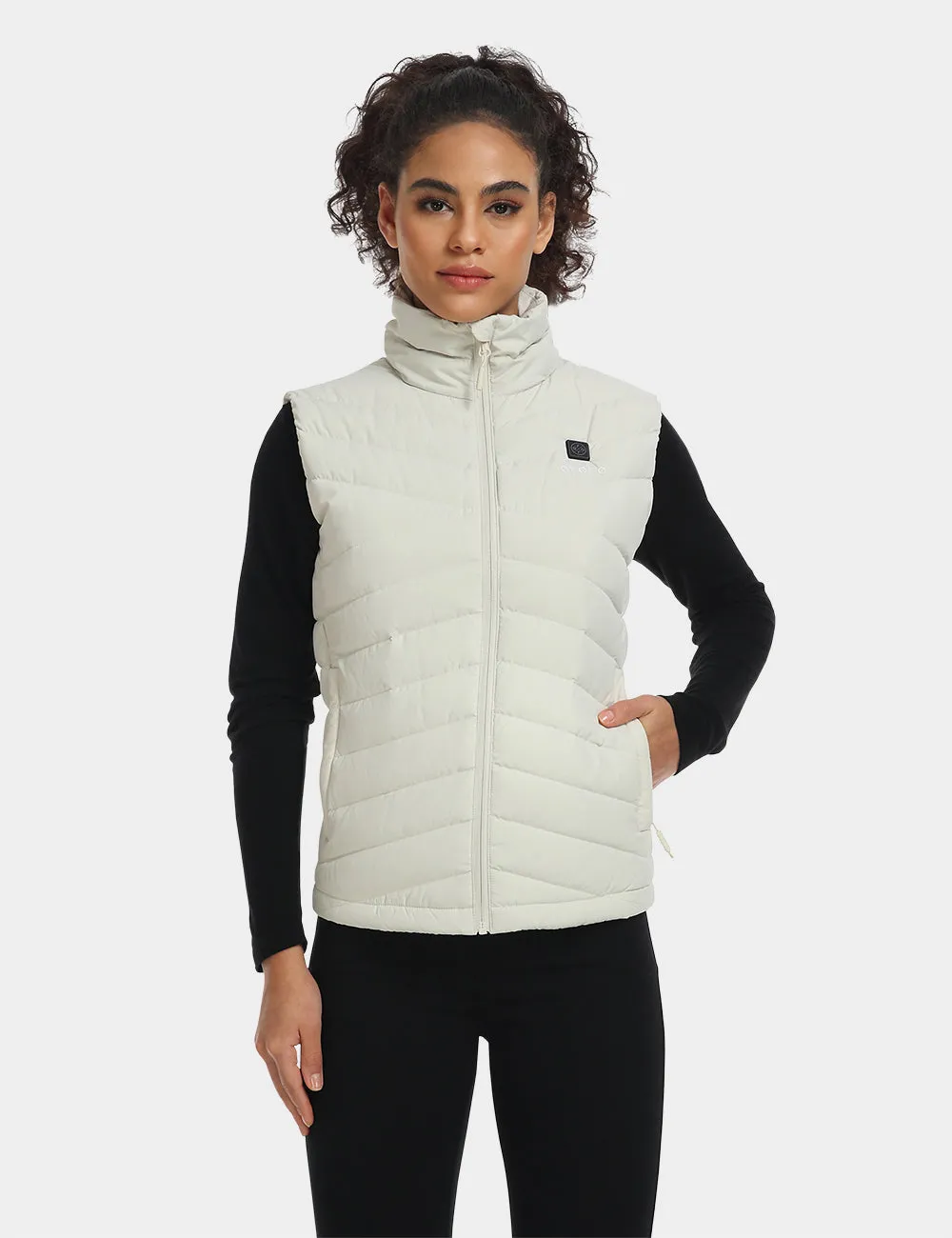 Women's Heated Lightweight Down Vest (Apparel Only)